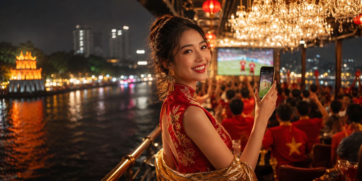 Trận đấu bóng đá tại Việt Nam – không khí cổ động sân vận động
